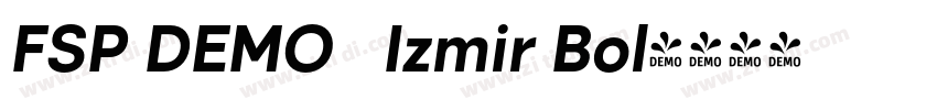 FSP DEMO   Izmir Bol字体转换